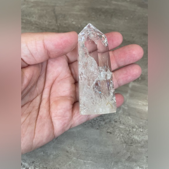 COPY - Crackle Quartz Crystal Tower - Picture 3 of 3